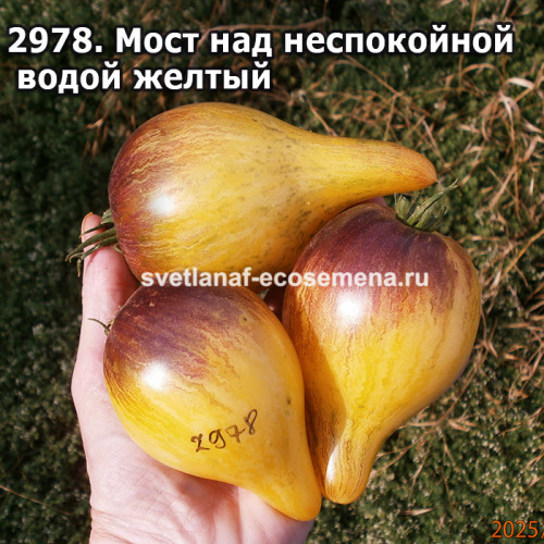 Мост над неспокойной водой желтый